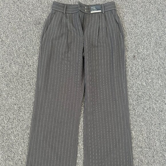 Curve Love A&F Sloane Low Rise Tailored Wide Leg Pant - Picture 6 of 7